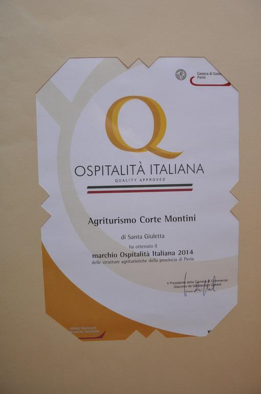 Villa Agriturismo Corte Montini à Santa Giuletta Extérieur photo